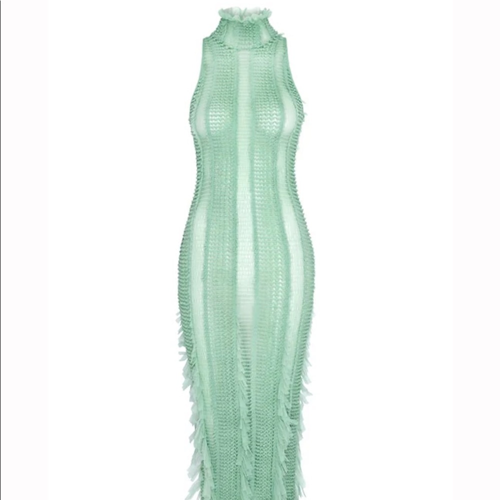 Roberta Einer Angel Midi Dress Green XS/S
